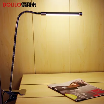 

Flexible LED desk lamp 220v kid reading lamps for book USB computer light modern led reading lamp clip warm white/cool white