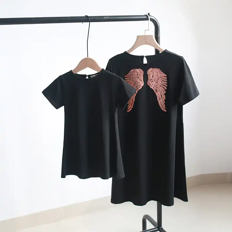 mommy and me black dresses