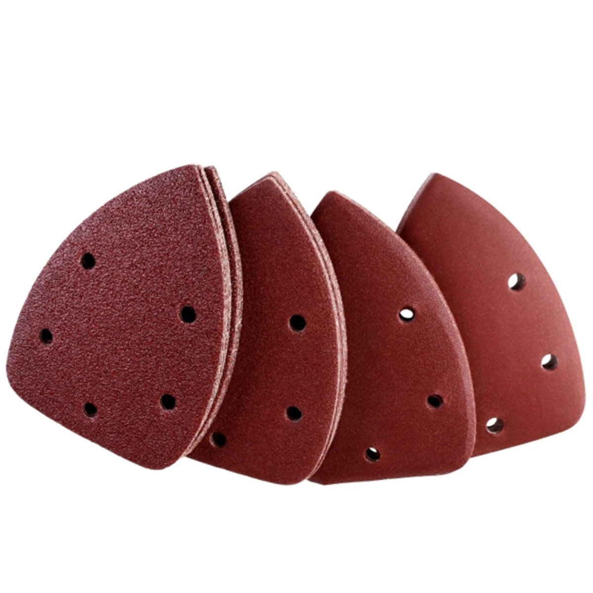 

40pcs 40 80 120 240 Grit Mouse Sander Disc Pads Sandpaper Disc Polish Tool For All 140mm Detail Sanders 140x100mm