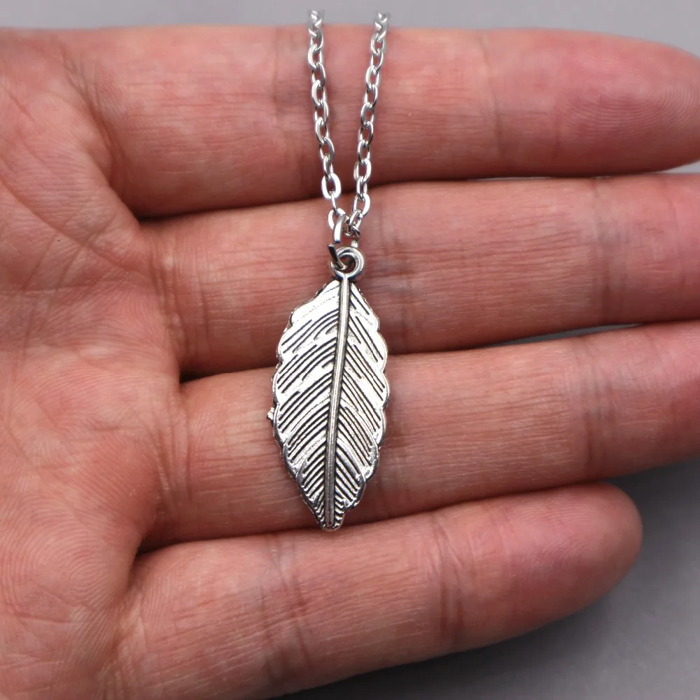 

1pcs Tree leaf Pendant Necklace Jewelry Handmade chain Necklace Gift For Women Dropship Products