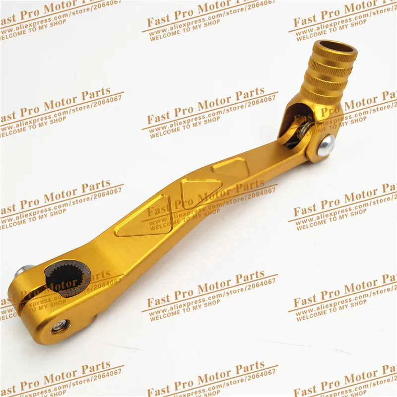 CNC Gear Lever Shift alloy aluminum for CRF KTM KLX dirt bike pit bike spare parts free shipping CNC Gear Lever Shift alloy aluminum for CRF KTM KLX dirt bike pit bike spare parts free shipping