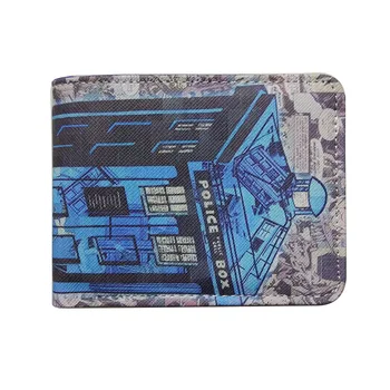 

Comics Leather Wallet The Doctor Who Tardis Doctor Who Karte Police Box Dollar Price Purse Blue Wallets carteras