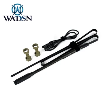 

WADSN tatical aviation headset AN PRC-152 PRC-148 Antenna for Radio Case Dummy Cosplay Airsoft ear protection shooting WZ021