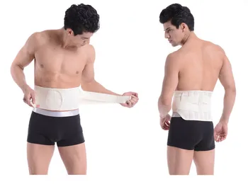 

Men Lower Back Support Belt Back Pain Lumbar Support Brace Posture Corrector Lower Waist Support Belt for Driver Porter