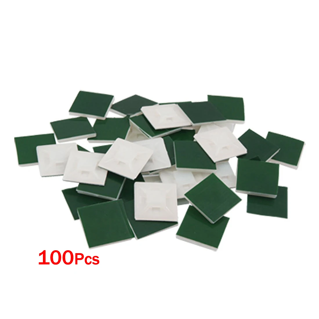 

LIXF-2017 Self-Adhesive Plastic Wire Bundle Holder 3mm Cable Tie Mount Base 100Pcs