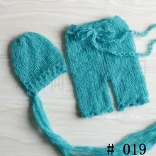 Ручная работа, мохеровый капор и штаны для детей, подарок на день рождения, реквизит для детской фотосъемки