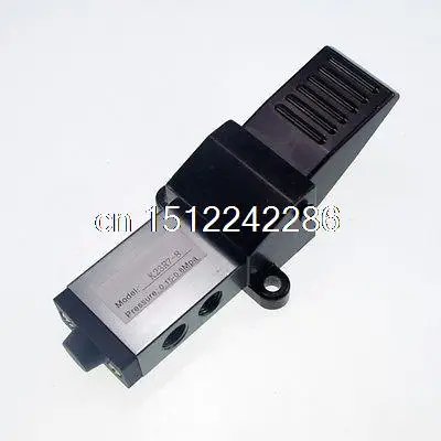 

1PCS G 1/4" Air Pneumatic Foot Pedal Manual Valve 2 Position 3 Way K23R7-8