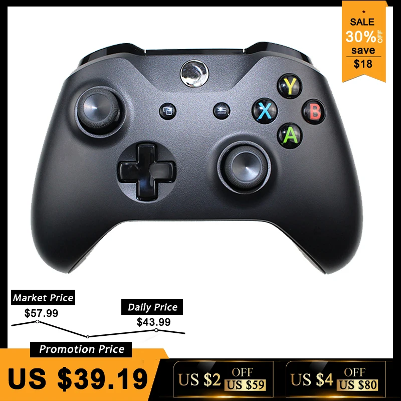 

Bluetooth Wireless Controller For Xbox One/S For Xbox One Slim Controle For PC For Android/Ios Smart Phone Joystick Gamepad