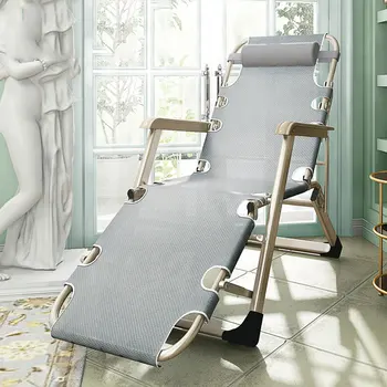 

Folding Bed Single Bed Simple Folding Chair Lunch Break Chair Office Nap Bed Camp Bed