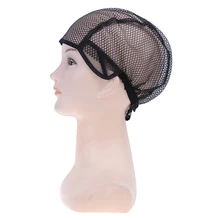 1 шт. сетки для волос черный парик крышка s Высокое качество переплетения кепки с Прямая поставка