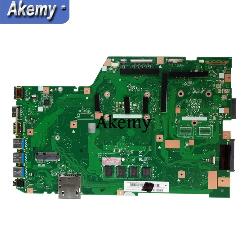 AK X751LA материнская плата для ноутбука For Asus X751LAB X751LD X751L X751 тест оригинальная 4G RAM I7