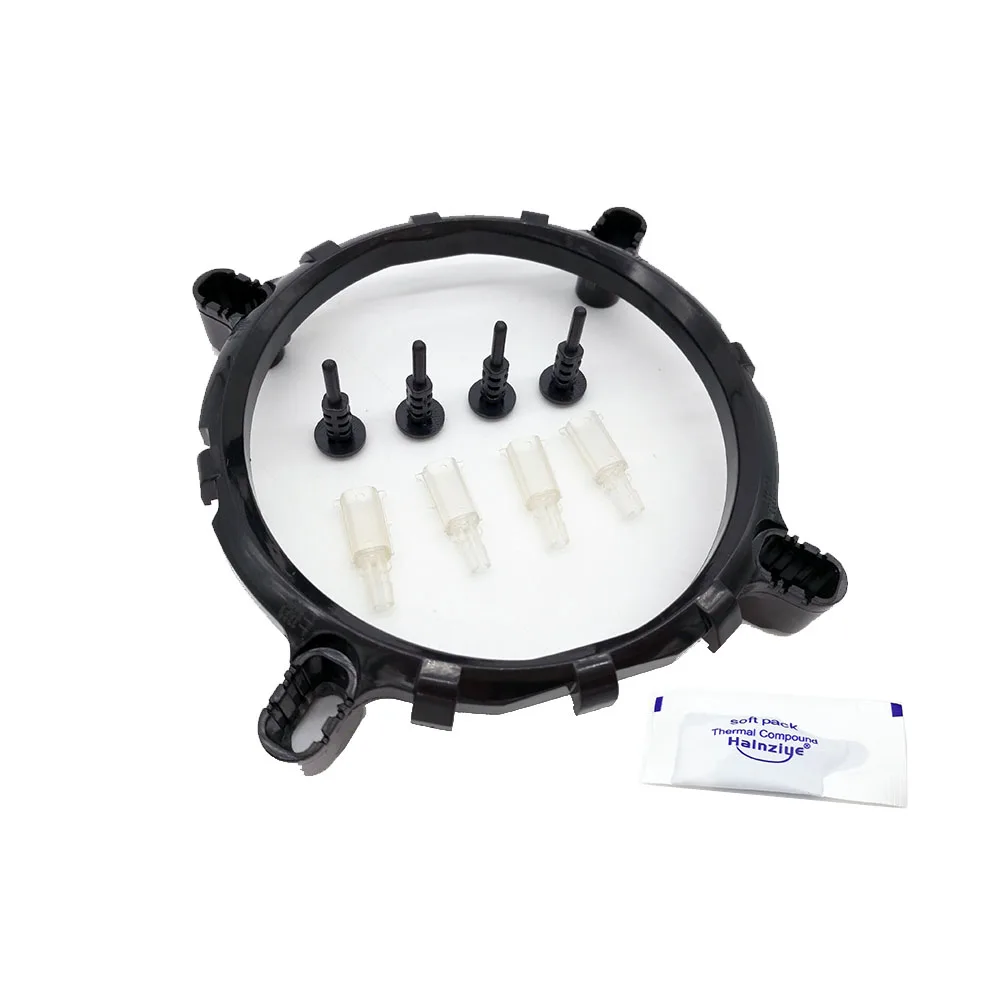 3 In 1 Desktop CPU Cooler Holder Base For LGA 775 115X 1366 Socket Fan Bracket Heatsink Mini Thermal Paste As Gift pc cooler
