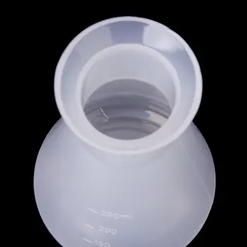 

Affordable Plastic Transparent laboratory chemical Erlenmeyer flasks Container Bottle - 250 ml