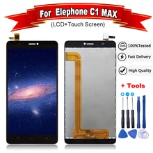 1280X720 Fro Elephone C1 Max lcd дисплей+ инструмент для ремонта сенсорного экрана в сборе Часть 6,0 дюймов мобильный для Elephone C1 max