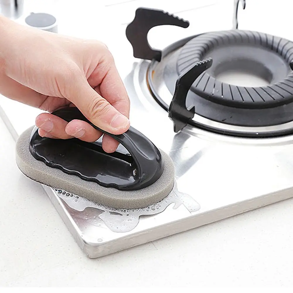 1Pc Universal Magic Bath Brush Kitchen Cleaning Tools Strong Decontamination Tiles Multifunction Scouring Pad Pot Pan Wash | Дом и сад