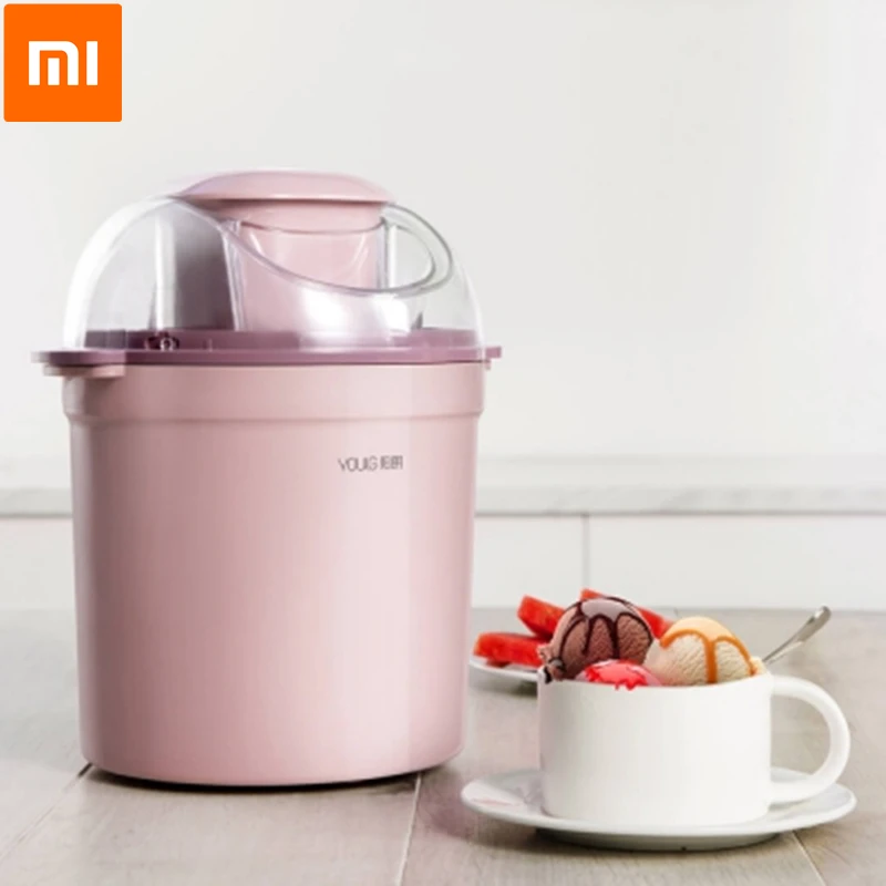 

Xiaomi Home Ice Cream Maker Machine 800ml Triple Refrigeration System Simple Portable Ice Maker One-button Operation Low Noise