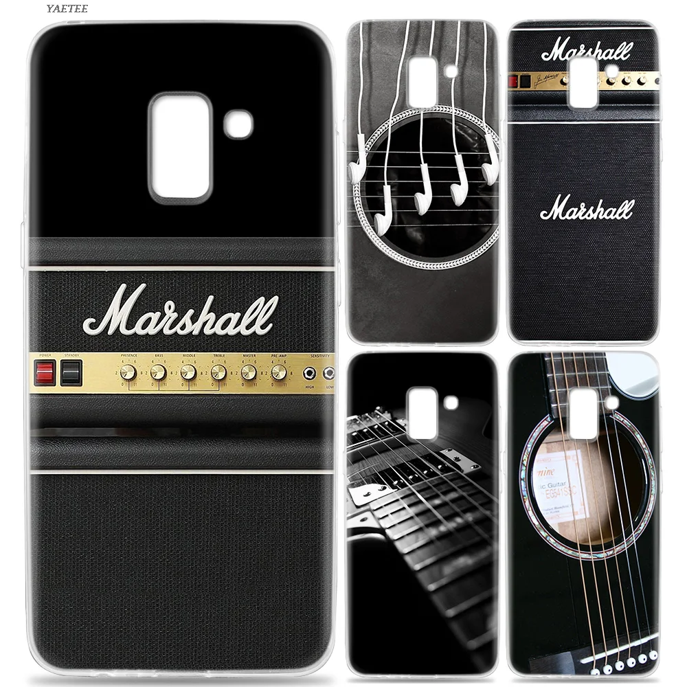 

Guitar art Soft TPU Case For Samsung Galaxy A6 A8 J4 J6 S8 S9 Plus + A7 A9 J5 J8 2018 S7 S6 Edge Note 9 8 Cover Coque