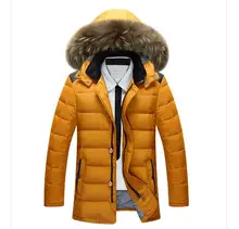 Men Fashion Brand Man Coat Thick Coats Jackets Warm Men’s Outdoors Hooded Overcoat Plus Size