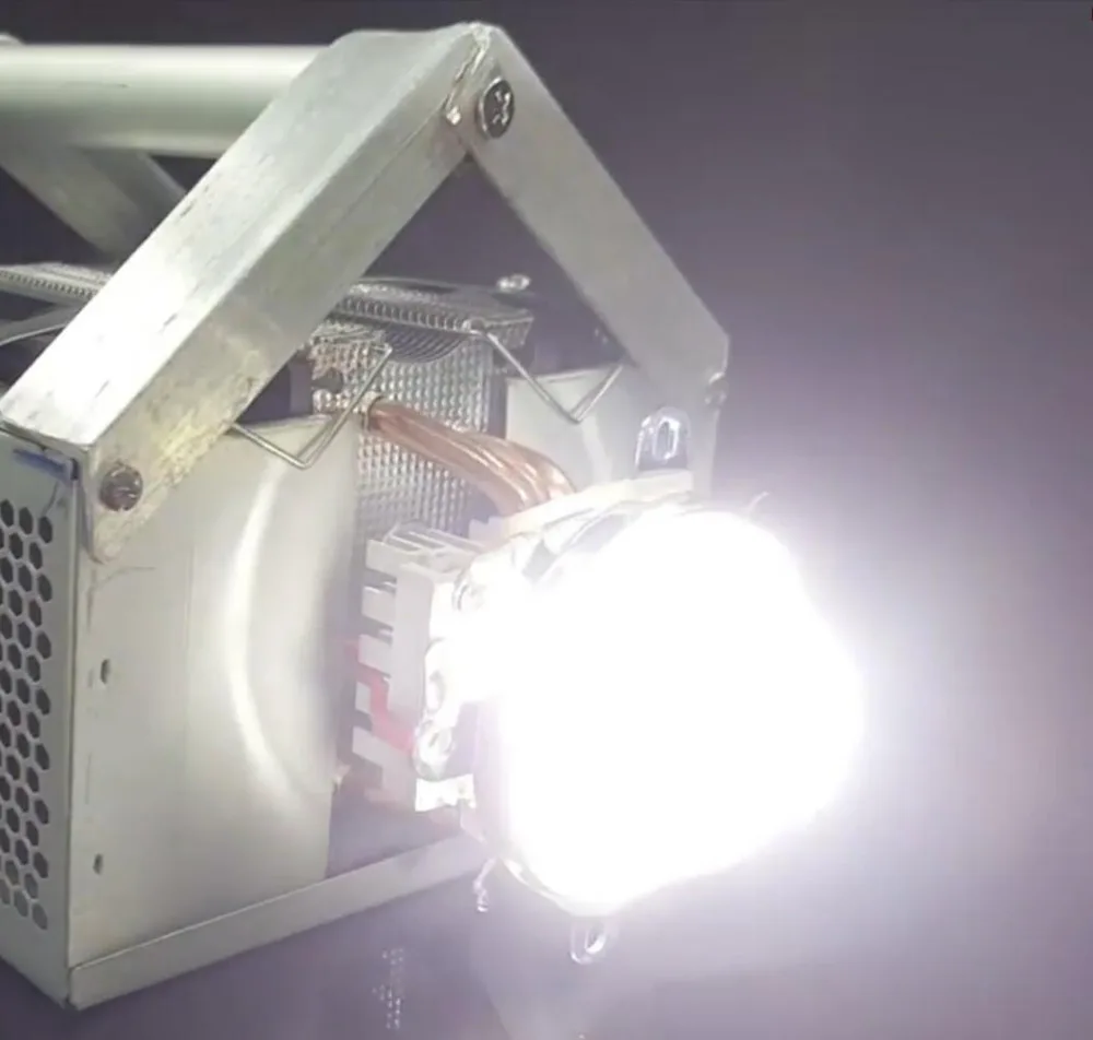 DIY LED U-HOME High CRI RA 95+ Ultra Brightness 100W/200W/300W COB LED Daylight White 5600K for DIY Flashlight/DIY Projector 4