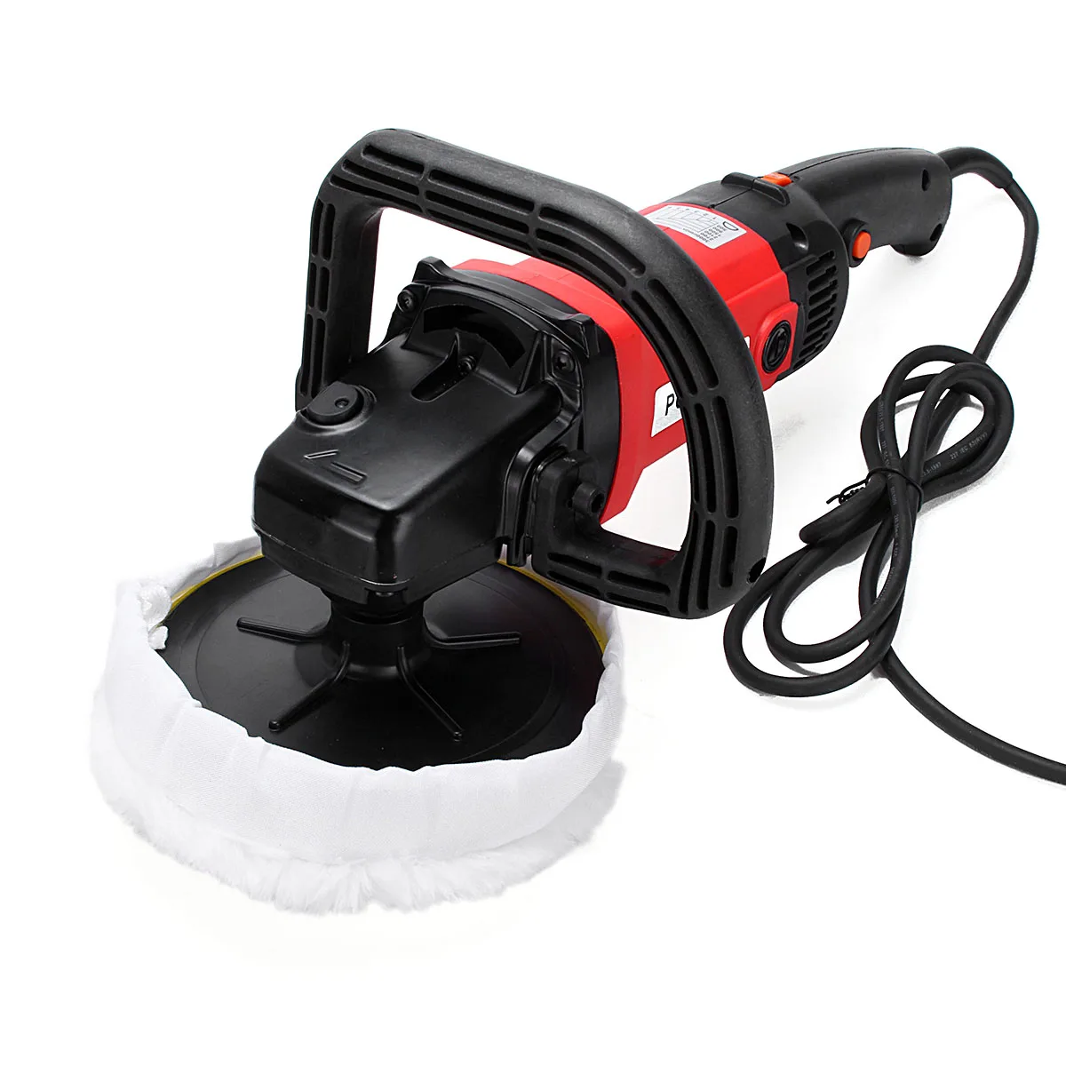 

7'' Electric 6 Variable Speed Car Polisher Buffer Waxer Sander Boat with Sponge leaning Polishing Tool