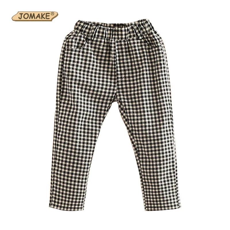 

Girls Pants Autumn Fashion New Style Children Clothing Casual Brand Girl Plaid Pants High Quality Kids Clothes Children Trousers