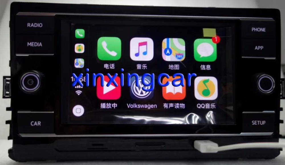 

DHLCarplay MQB 6.5" MIB Car Radio + Frame For Passat B8 Golf 7 5GG 035 280D 5GG035280D 5GG 035 280 D &5GG 819 728T 5GG 819 728 T