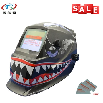 

Best Seller Adjustable Lighting Welder Helmet Solar Power Full Face Grinding Mask Welding Helmet GD02-2200DE