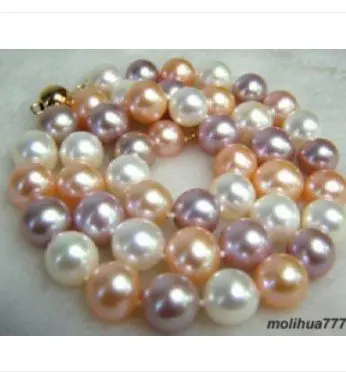 

Charming Multicolor Shell Pearl Necklace 18" with Gift