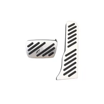 

AT Accessories Car Styling Gas/Fuel Brake Footrest Pedals For Cadillac AST-L Non-slip Pedal Pads