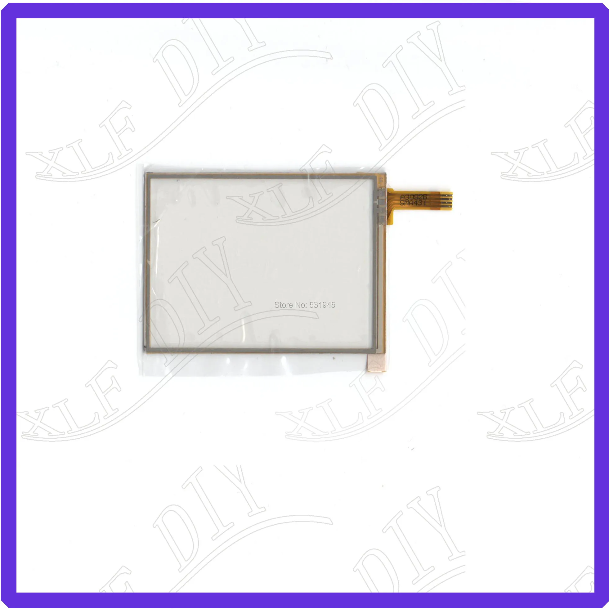 

ZhiYuSun A3092 3.5inch Touch Screen glass 4 lines resistive USB touch panel overlay kit TOUCH SCREEN