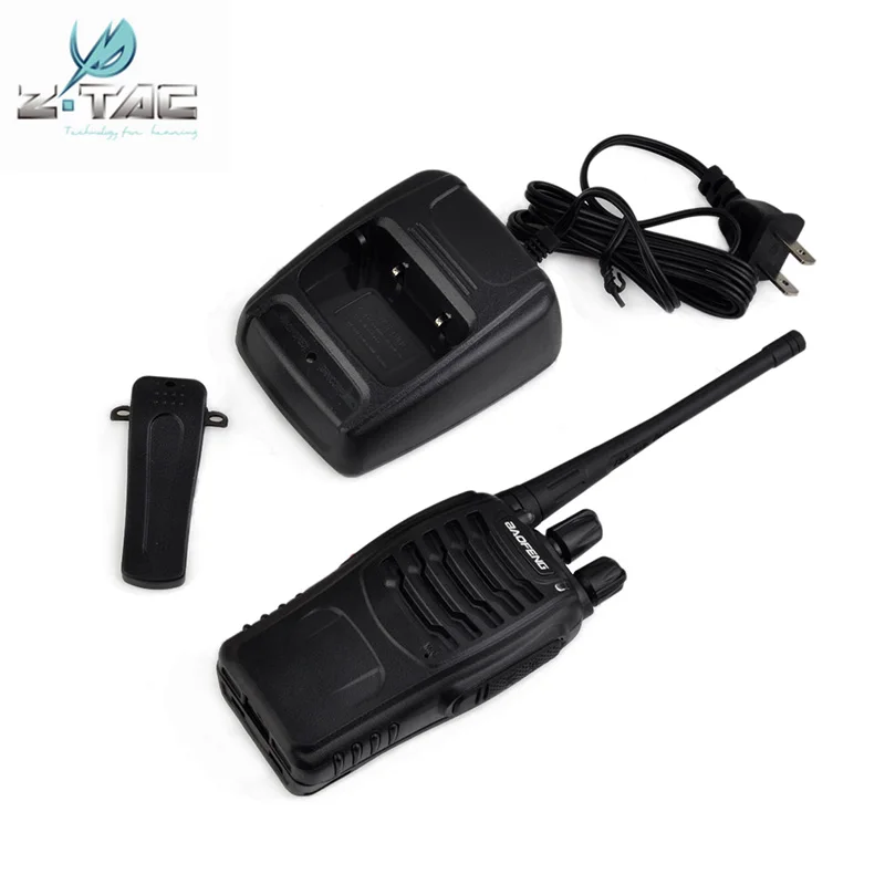 Рация Baofeng для страйкбола 16 каналов FM UHF 400 470 МГц 2 шт.