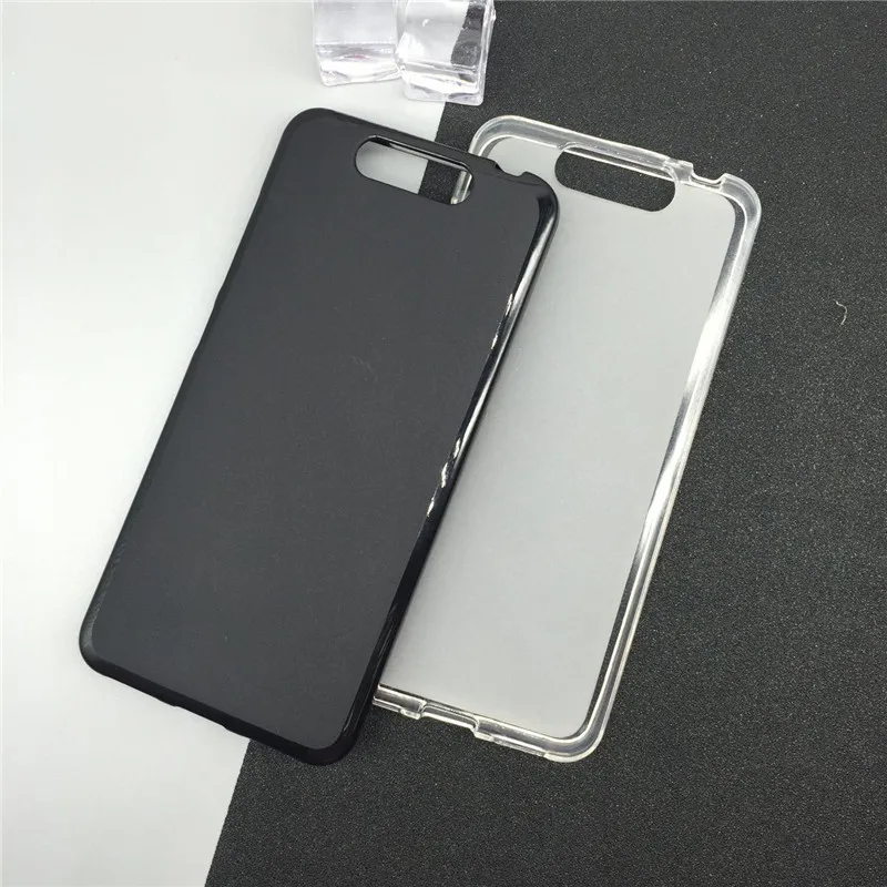

Soft Silicone Phone Cases for ZTE Blade V8 Original TPU Back Cover Pudding Case Capa Fundas Black Shell