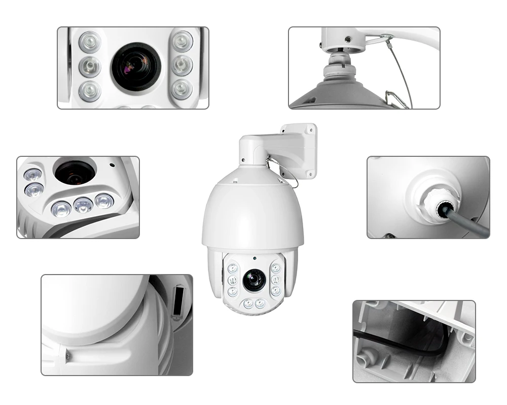 1080 P PTZ IP Камера Открытый ONVIF 36x зум Водонепроницаемый Скорость купол H.264 ИК 100 м P2P