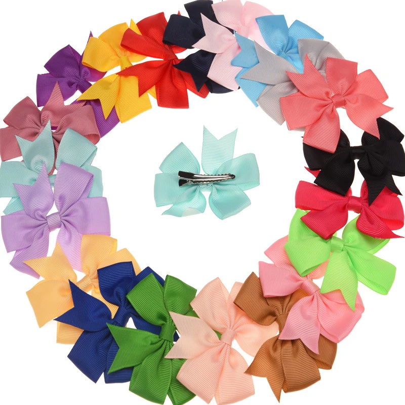 120pcs Ribbon Band Handmade Bow Swallow tail Bowknot Butterfly Knot