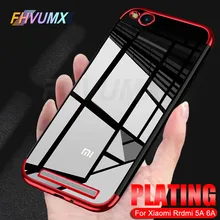 Ультратонкий Мягкий силиконовый чехол из ТПУ для Xiaomi Redmi 4A 4X 5A 6A 5 Plus 6 Pro, прозрачная задняя крышка для Redmi Note 4 4X5 5A, чехол-сумка