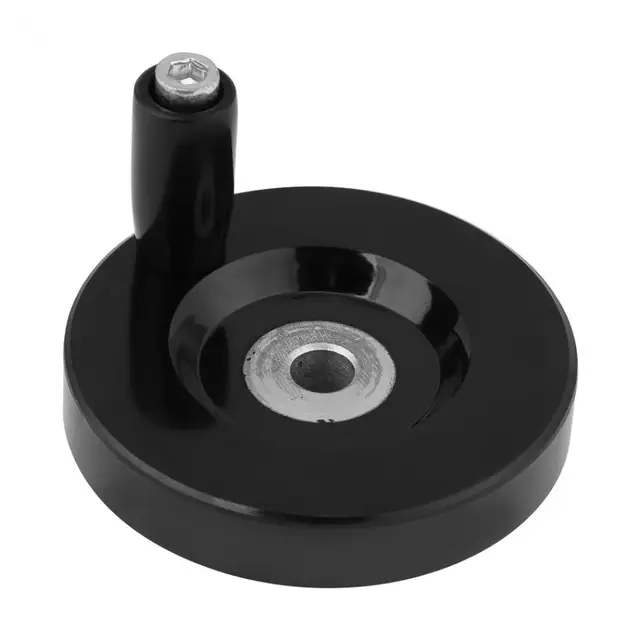 1 pcs Revolving Handle Hand Wheel Lathe Milling Machine Rear Ripple Hand Wheel With Revolving Handle 63mm 80mm 125mm 160mm 200mm