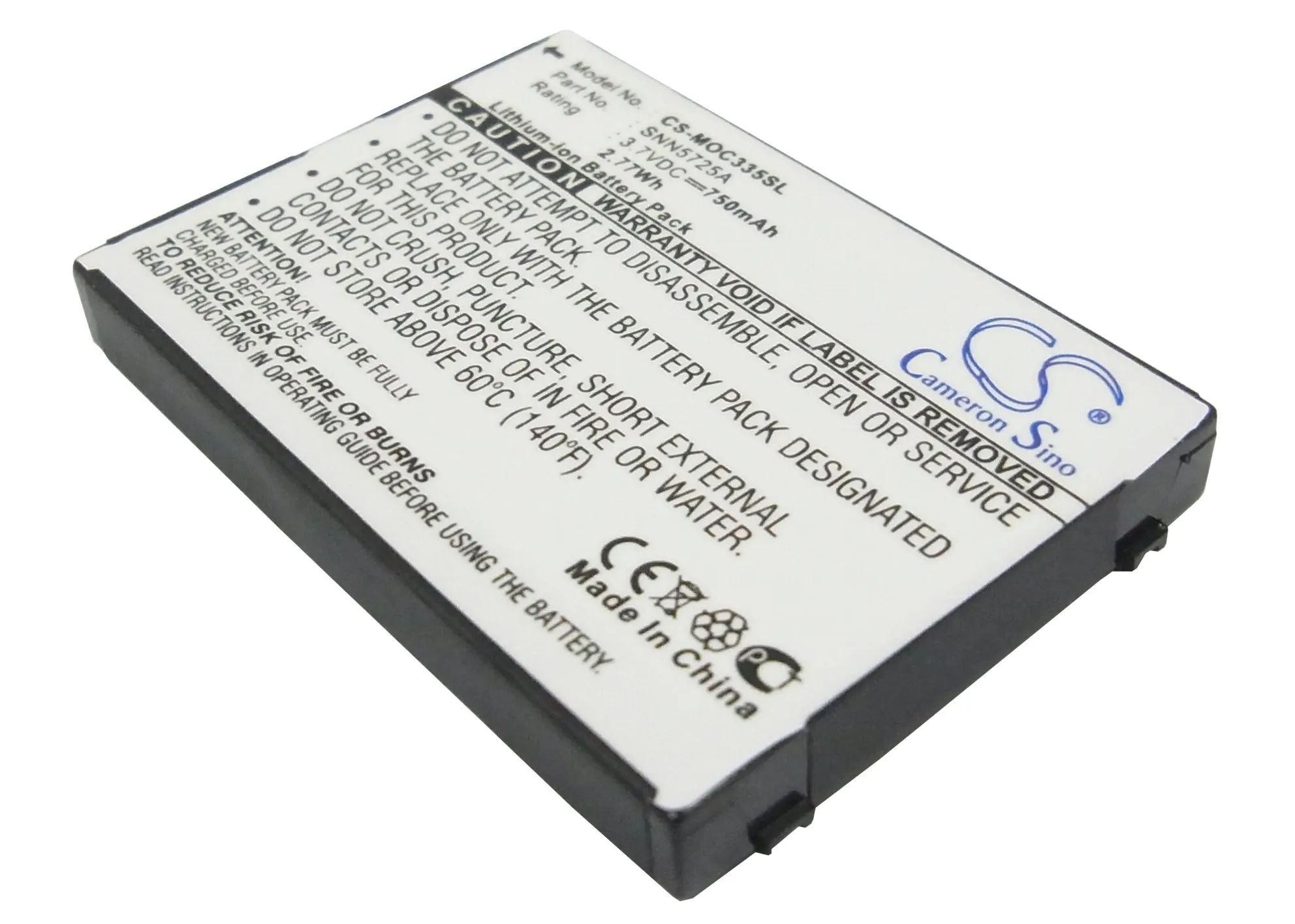Аккумулятор Cameron Sino SNN5725A на 750 мАч для Motorola C300 C335|cameron sino|battery forcameron sino battery |