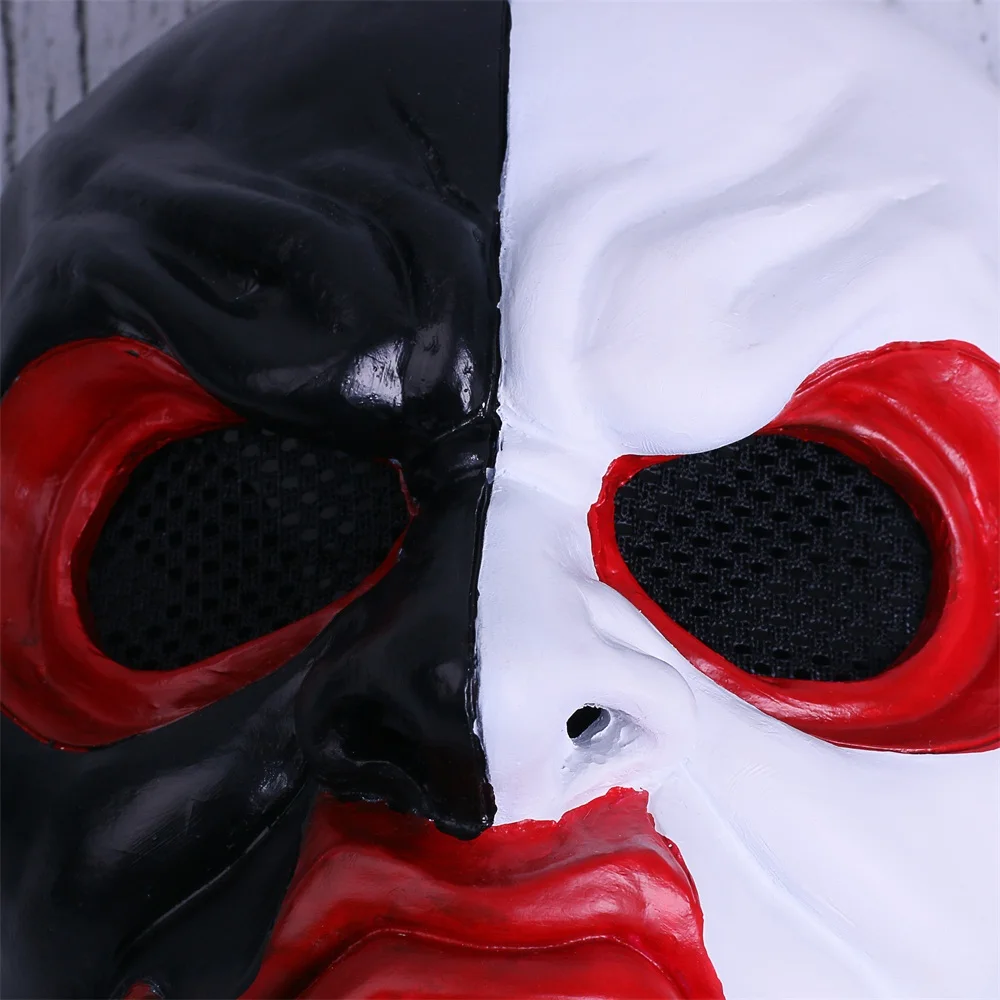 PAYDAY 2 Mask Scar Scarface Masks Game Payday 2 mask Cosplay Resin Halloween Party Prop (1)
