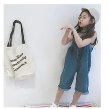 Джинсы для маленьких мальчиков и девочек, комбинезоны для малышей, детские джинсовые комбинезоны, комбинезон, длинные детские штаны, одежда