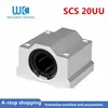 1pc  SC20UU SCS20UU Linear motion ball bearings cnc parts slide block bushing for 20mm linear shaft guide rail CNC parts ► Photo 1/6