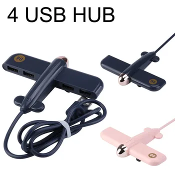 

OMESHIN USB Hub 4-Port USB 2.0 HUB Splitter Expansion Station Desktop PC Laptop Adapter for Mac td0705 dropship