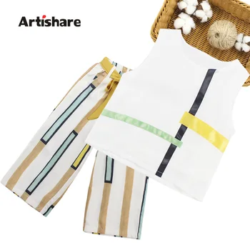 

Summer Clothes For Girls Soft Cotton Vest + Shorts 2CS Girls Summer Clothes Fashion Kids Teen Clothing For 6 8 10 12 13 14 Year