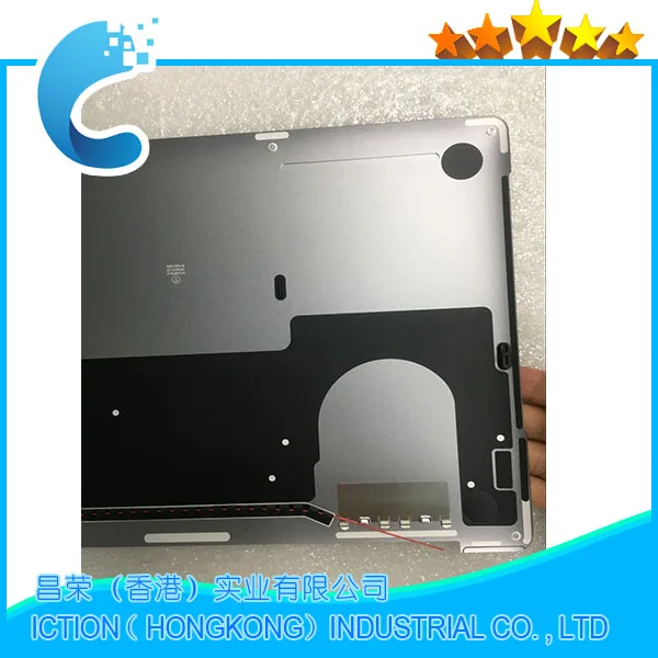 Новый нижний корпус A1706 Нижняя крышка серебристый/серый (серый) для Macbook Pro 13