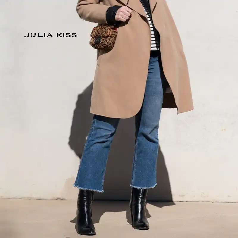 womens cropped flare jeans