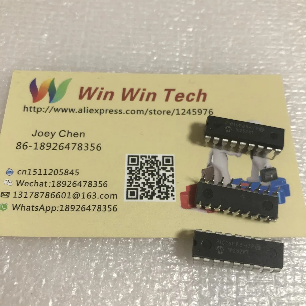 

PIC16F88 new original 1pcs/lot PIC16F88-I/P 16F88-I/P 16F88 DIP18 PIC16F88 DIP18 In Stock