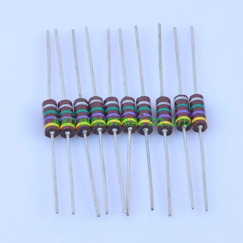 УГЛЕРОДНЫЙ композиционный винтажный резистор 0 5 Вт 4 7 м Ом 10 шт.|ohm|ohm resistor |