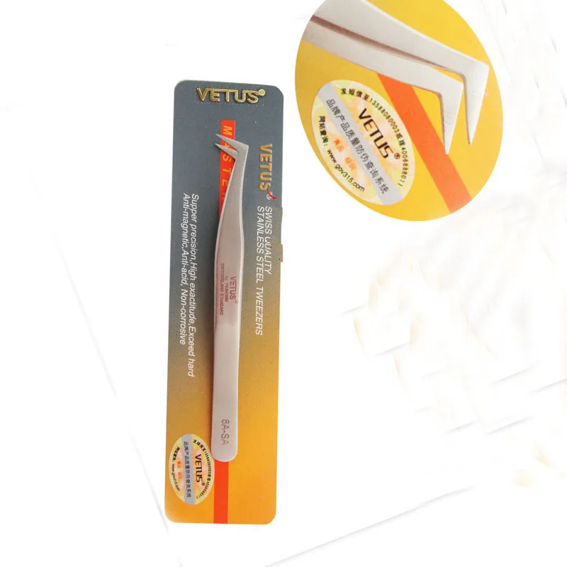 

Brand New Stainless Steel Eyebrow Tweezer 3D Fan Eyelash Extension Tweezers Hair Removal Makeuo Tool for Women