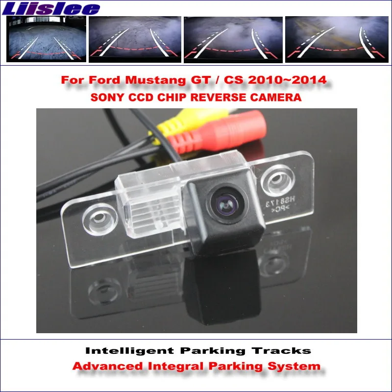 Liislee Intelligent Parking Tracks Rear Camera For Ford Mustang GT / CS