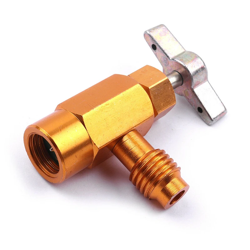 

Aluminum Refrigerant Can Tap Bottle Opener Universal Can Tap Bottle Opener R12 R134a Refrigerant Dispenser Valve