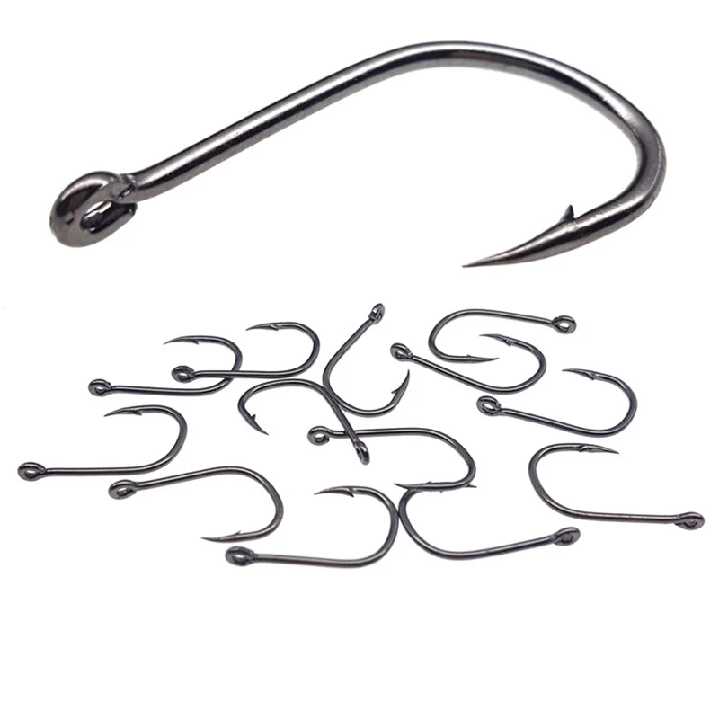 Peche 100pcs/box Fishing Hooks High Carbon Steel Barbed Fishhooks for Carp Fly Fishing Tackle Boxes Pesca Fish Hooks